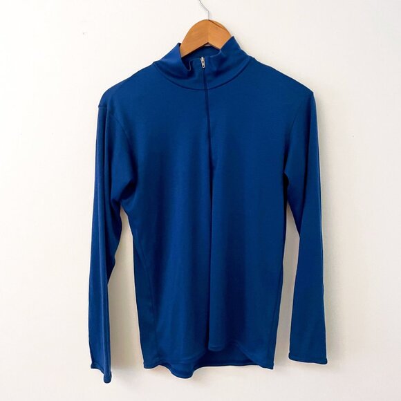 Patagonia Men's Half Zip Capilene Mock Neck Base Layer, Size Small - Picture 1 of 4